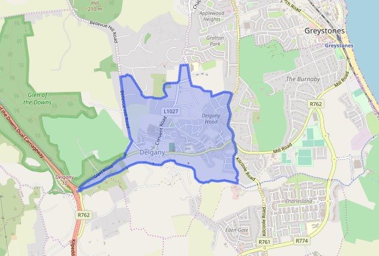 Delgany townland